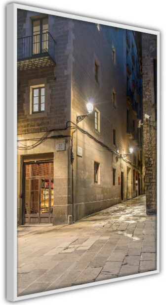 Juliste Artgeist Charming Alley, kehyksillä, eri kokoja
