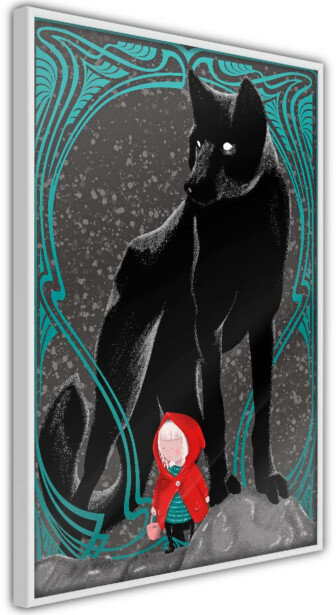 Juliste Artgeist Red Riding Hood, kehyksillä, eri kokoja