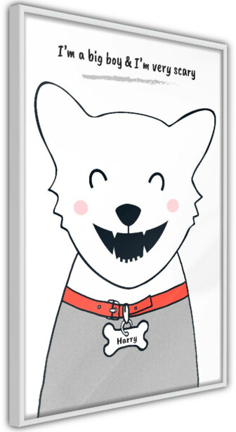 Juliste Artgeist Doggy Harry, kehyksillä, eri kokoja
