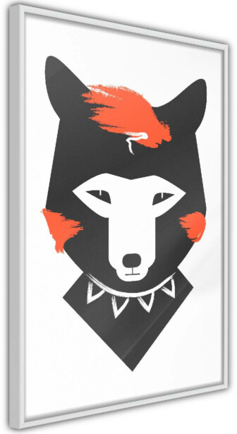 Juliste Artgeist Polite Fox, kehyksillä, eri kokoja