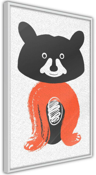 Juliste Artgeist Nice Mr. Raccoon, kehyksillä, eri kokoja