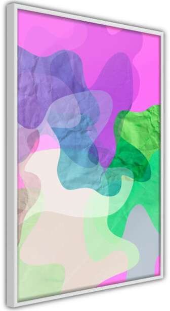 Juliste Artgeist Pastel Butterflies, kehyksillä, eri kokoja