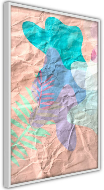 Juliste Artgeist Pastel Shapes, kehyksillä, eri kokoja