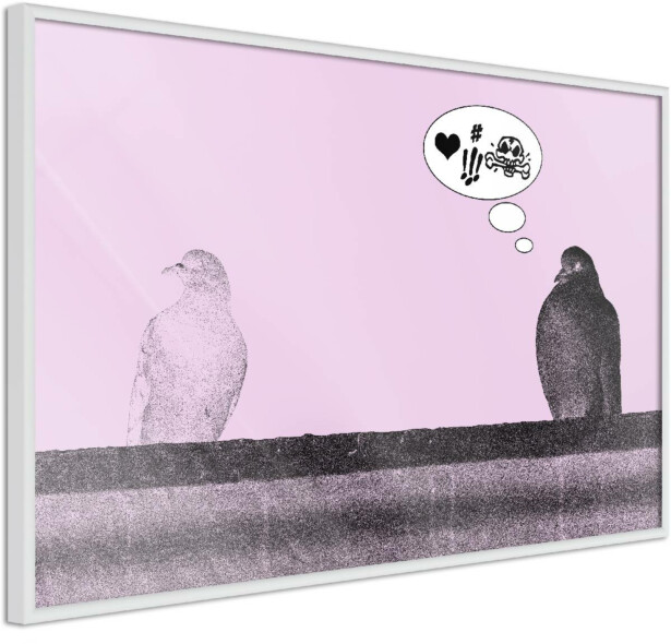 Juliste Artgeist Courtship, kehyksillä, eri kokoja