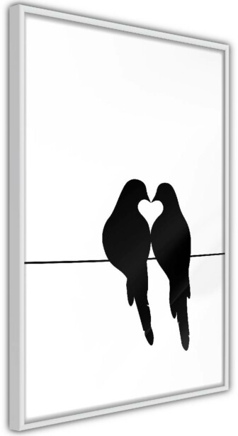 Juliste Artgeist Bird Love, kehyksillä, eri kokoja