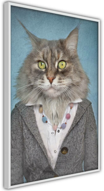 Juliste Artgeist Mrs. Cat, kehyksillä, eri kokoja