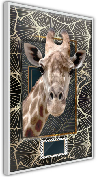 Juliste Artgeist Giraffe, kehyksillä, eri kokoja