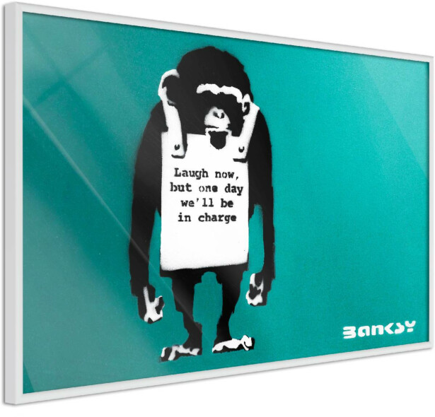 Juliste Artgeist Angry Monkey, kehyksillä, eri kokoja