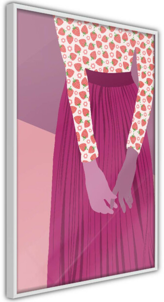 Juliste Artgeist Strawberry Lady, kehyksillä, eri kokoja