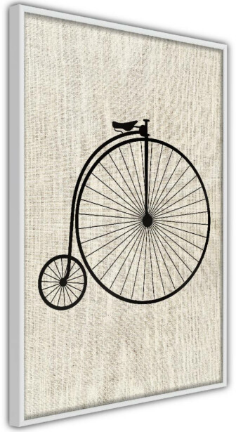 Juliste Artgeist Vintage Bicycle, kehyksillä, eri kokoja