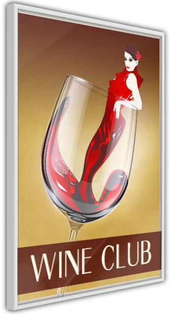 Juliste Artgeist Wine Club, kehyksillä, eri kokoja