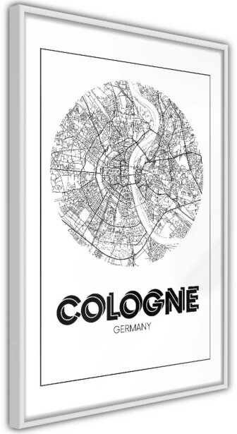 Juliste Artgeist Retro Cologne, kehyksillä, eri kokoja
