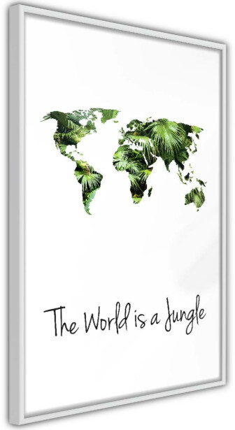 Juliste Artgeist The World Is a Jungle, kehyksillä, eri kokoja