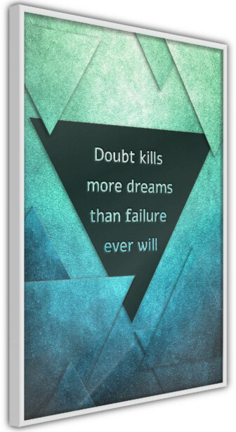 Juliste Artgeist Believe in Dreams, kehyksillä, eri kokoja