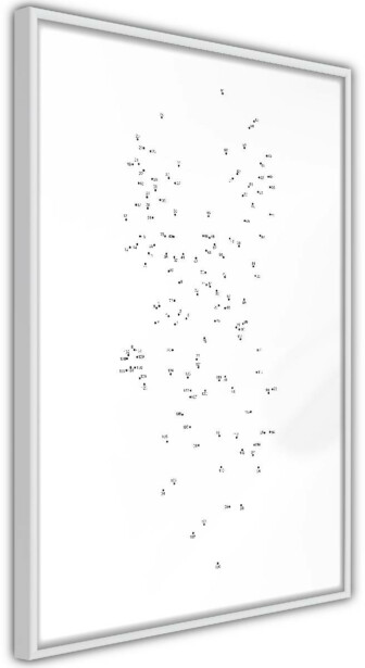 Juliste Artgeist Numeric Chaos, kehyksillä, eri kokoja