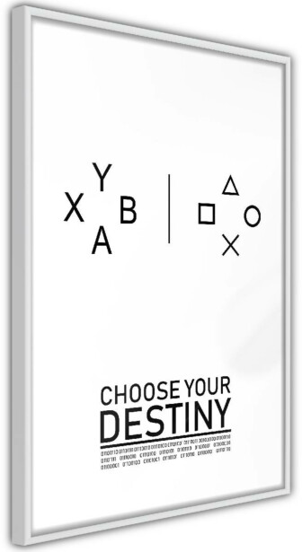 Juliste Artgeist Choose Your Destiny, kehyskartongilla, kehyksillä, eri kokoja