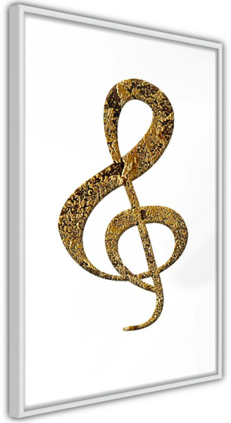 Juliste Artgeist Treble Clef, kehyksillä, eri kokoja