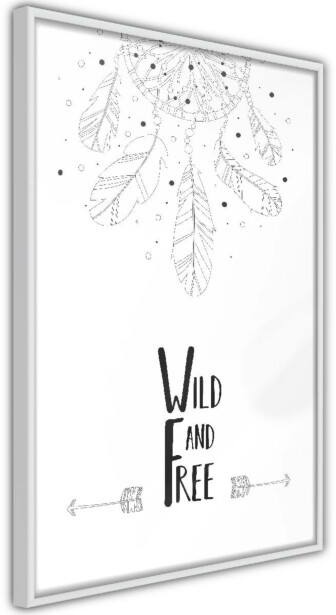 Juliste Artgeist Wild and Free, kehyksillä, eri kokoja
