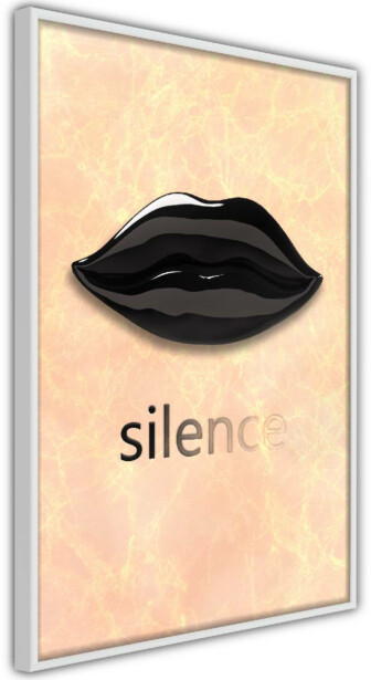 Juliste Artgeist Sweet Silence, kehyksillä, eri kokoja