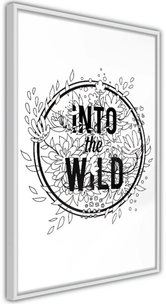 Juliste Artgeist Into The Wild, kehyksillä, eri kokoja