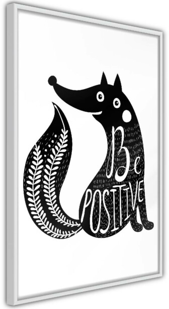 Juliste Artgeist Be Positive, kehyksillä, eri kokoja