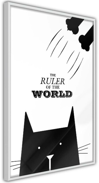 Juliste Artgeist The Ruler Of The World, kehyksillä, eri kokoja