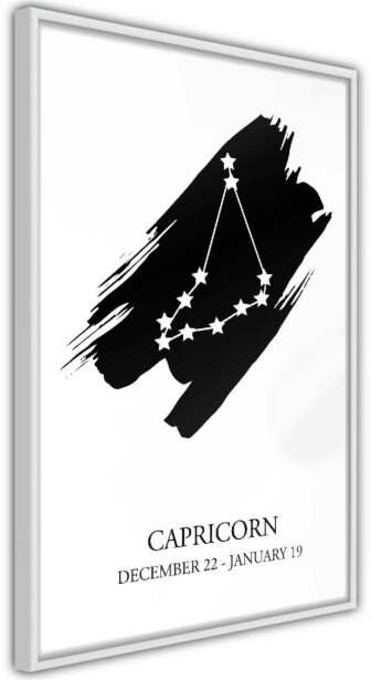 Juliste Artgeist Zodiac Signs: Capricorn, kehyksillä, eri kokoja
