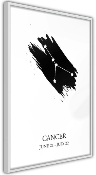 Juliste Artgeist Zodiac Signs: Cancer, kehyksillä, eri kokoja