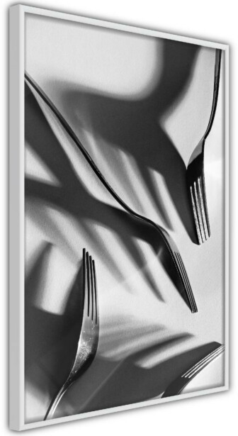 Juliste Artgeist Forks, kehyksillä, eri kokoja