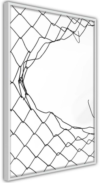 Juliste Artgeist Torn Net, kehyksillä, eri kokoja