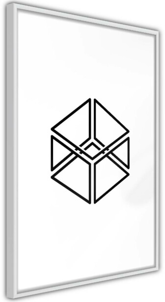Juliste Artgeist Cube, kehyksillä, eri kokoja