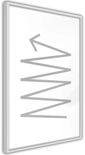 Juliste Artgeist Zigzag, kehyksillä, eri kokoja