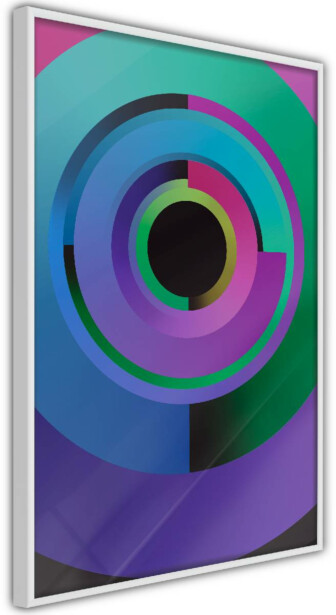 Juliste Artgeist Colourful Gears, kehyksillä, eri kokoja
