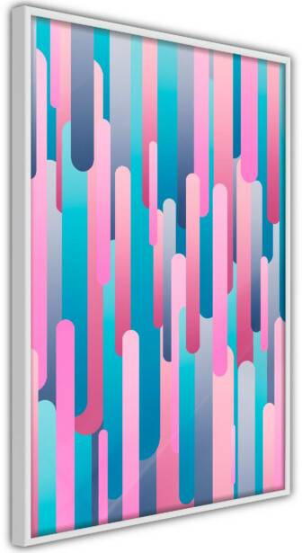 Juliste Artgeist Colourful Pistons, kehyksillä, eri kokoja