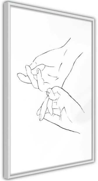 Juliste Artgeist Dancing Hand, kehyksillä, eri kokoja