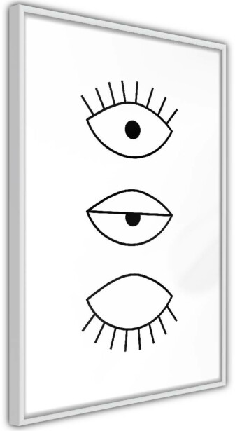 Juliste Artgeist In the Blink of an Eye, kehyksillä, eri kokoja