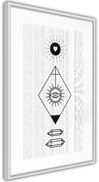 Juliste Artgeist Symbols, kehyksillä, eri kokoja