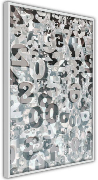 Juliste Artgeist Numerology, kehyksillä, eri kokoja