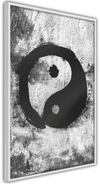 Juliste Artgeist Yin And Yang, kehyksillä, eri kokoja