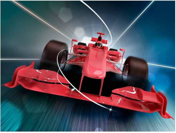 Kuvatapetti Artgeist Formula 1 -auto, eri kokoja