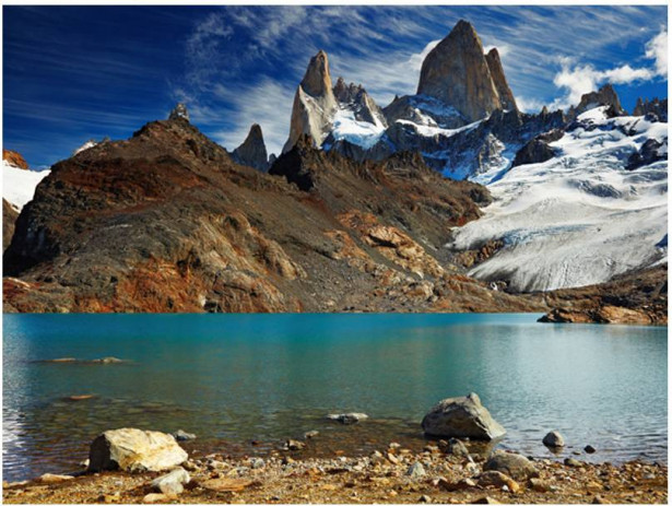Kuvatapetti Artgeist Mount Fitz Roy, Patagonia, Argentina, eri kokoja