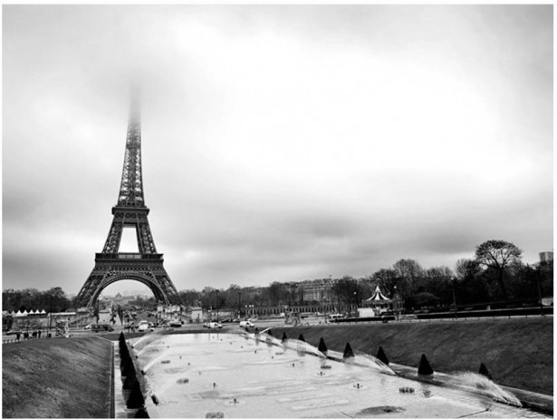 Kuvatapetti Artgeist Paris: Eiffel Tower, eri kokoja
