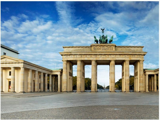 Kuvatapetti Artgeist Brandenburg Gate - Berlin, eri kokoja