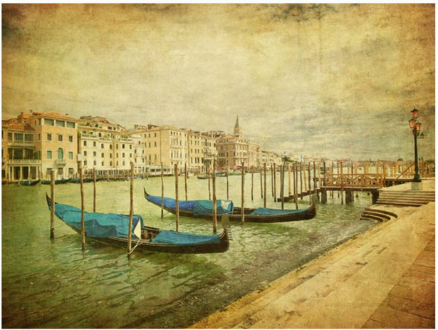 Kuvatapetti Artgeist Grand Canal, Venice - vintage, eri kokoja