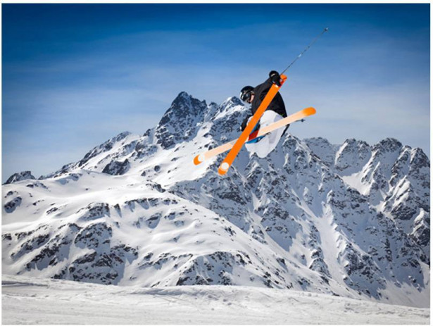 Kuvatapetti Artgeist Mountain ski, eri kokoja