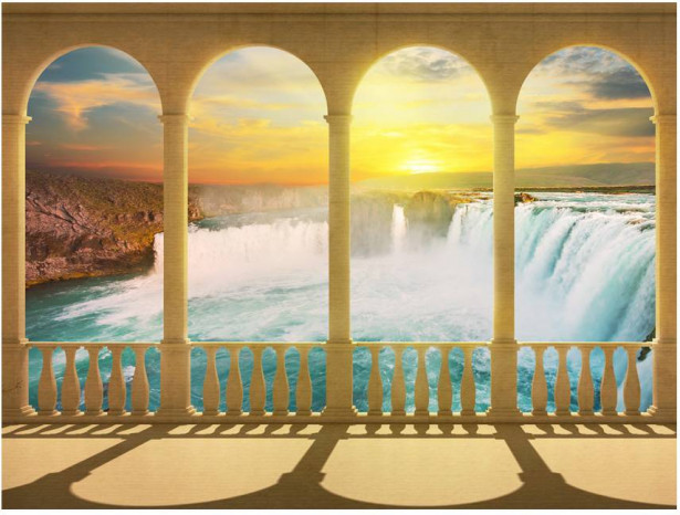 Kuvatapetti Artgeist Dream about Niagara Falls, eri kokoja