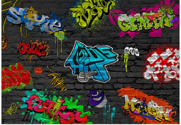 Kuvatapetti Artgeist Graffiti wall, eri kokoja