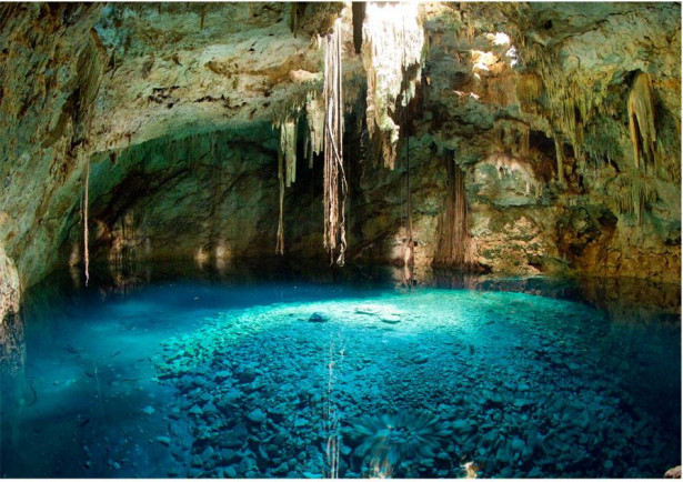 Kuvatapetti Artgeist Stalactite cave, eri kokoja