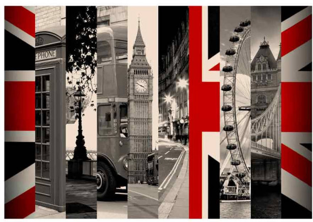 Kuvatapetti Artgeist Symbols of London, eri kokoja