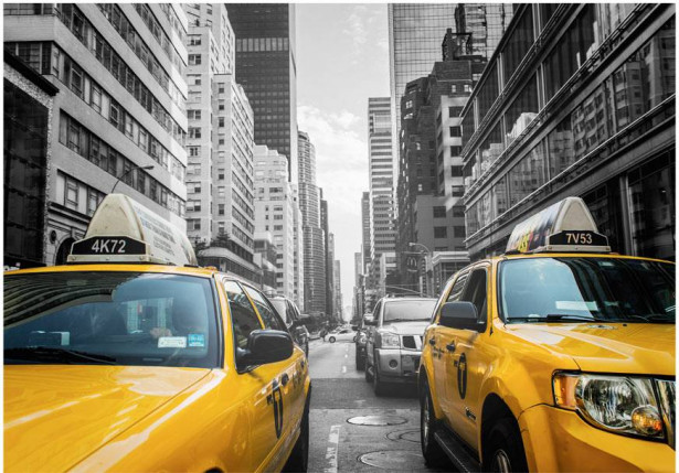 Kuvatapetti Artgeist New York taxi, eri kokoja